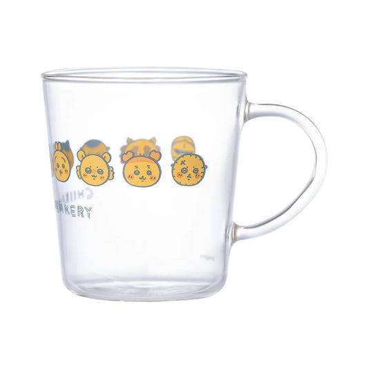 Chiikawa | 'Chiikawa Bakery Heat-Resistant Glass Mug - Bread All