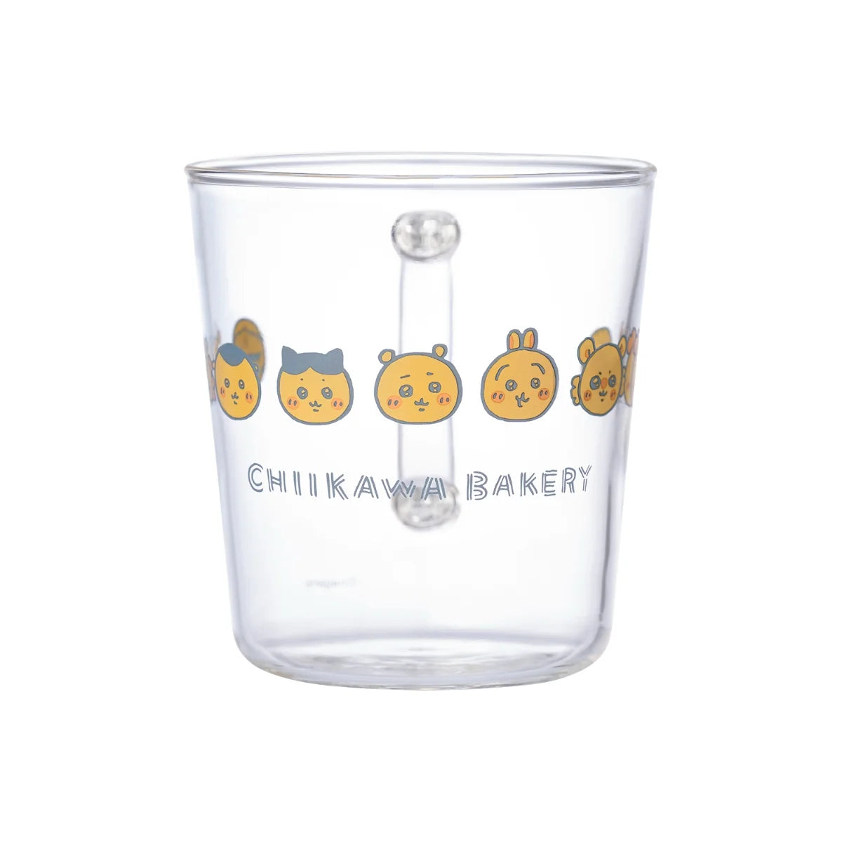 Chiikawa | 'Chiikawa Bakery Heat-Resistant Glass Mug - Bread All