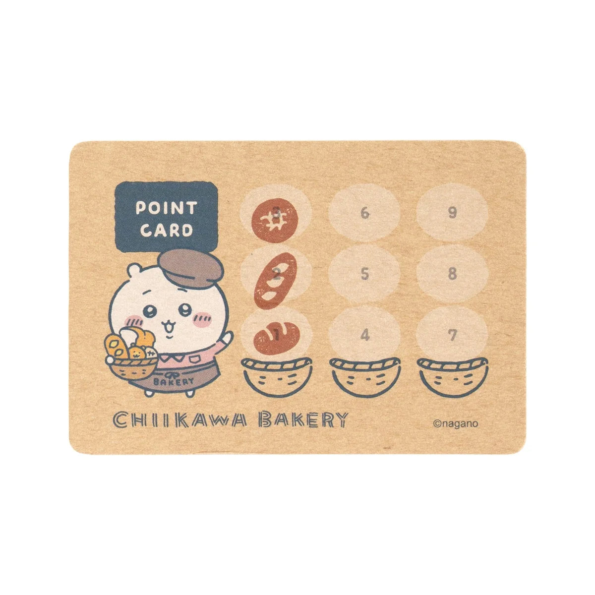 Chiikawa | 'Chiikawa Bakery Trading Point Card Blind Box (6 Types)