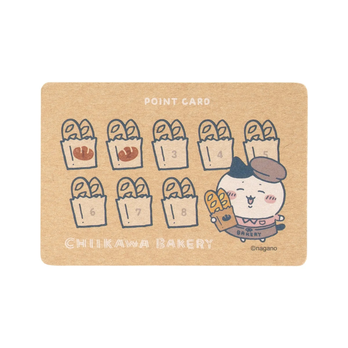 Chiikawa | 'Chiikawa Bakery Trading Point Card Blind Box (6 Types)