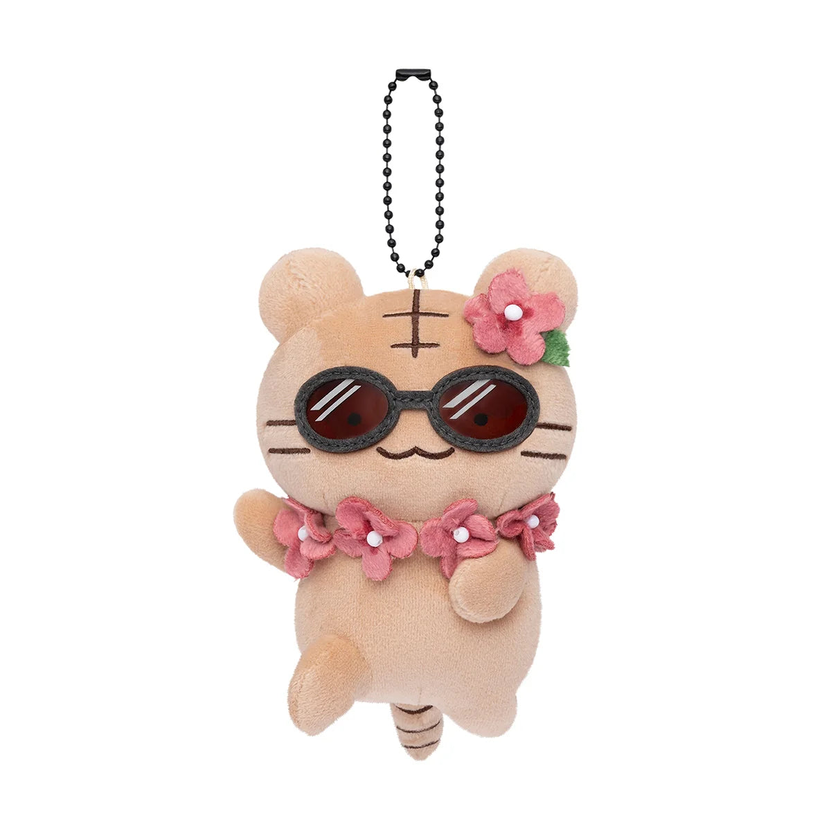 White Tiger and Black Tiger Vacation Plush Mascot - White Tiger