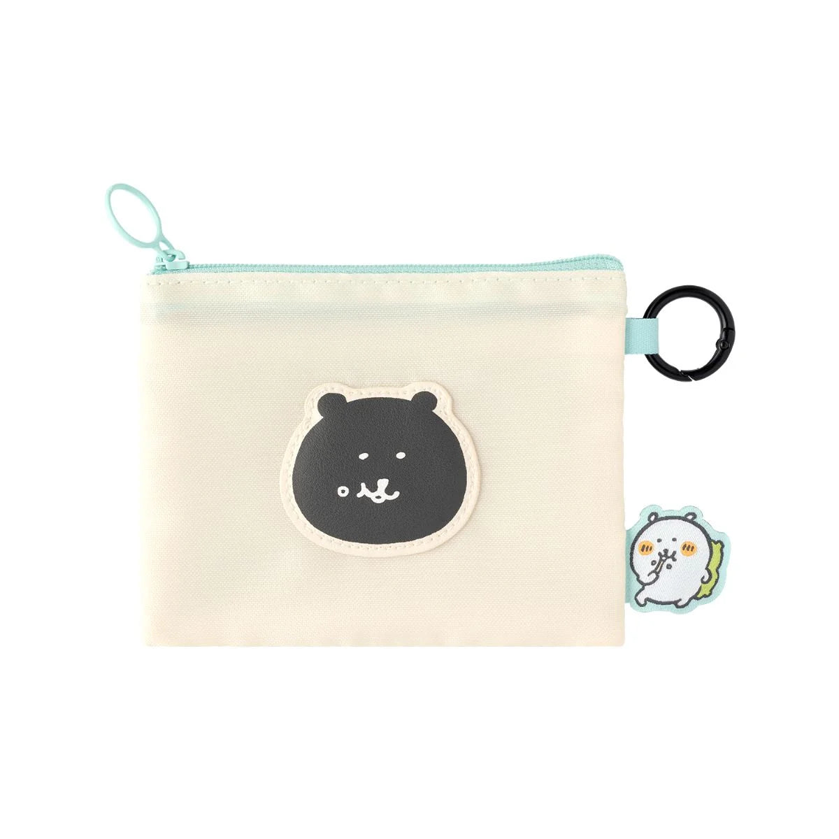 Nagano | Nagano Characters Single-Sided Mesh Puffy Accent Pouch (Beige)