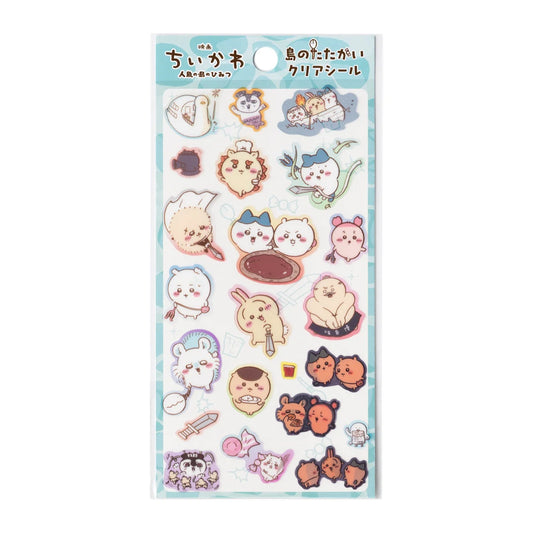 Chiikawa | Chiikawa Movie "Chiikawa" Island Battle Clear Stickers