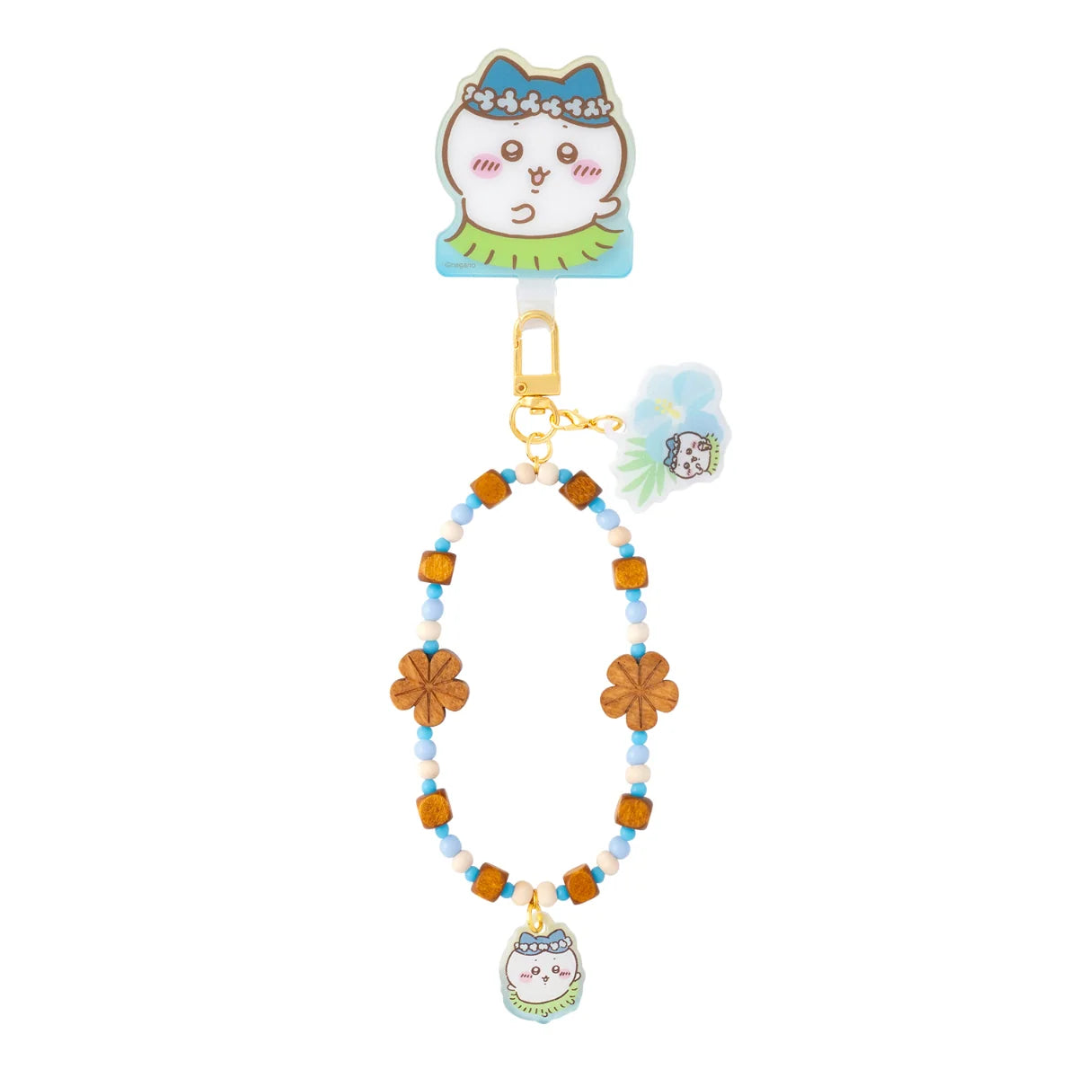 Chiikawa | Chiikawa Movie "Chiikawa" Phone Tab & Bead Strap - Hachiware