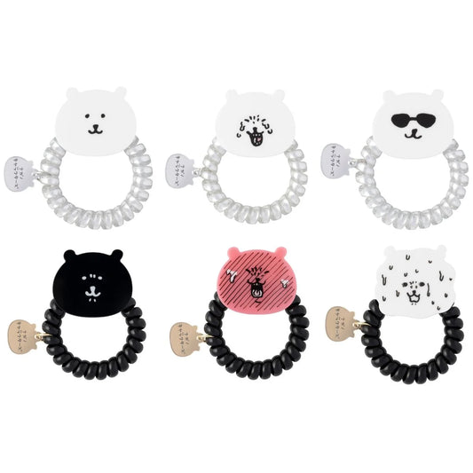 Nagano | Nagano Characters Trading Coil Hair Tie Blind Box (6 Types)