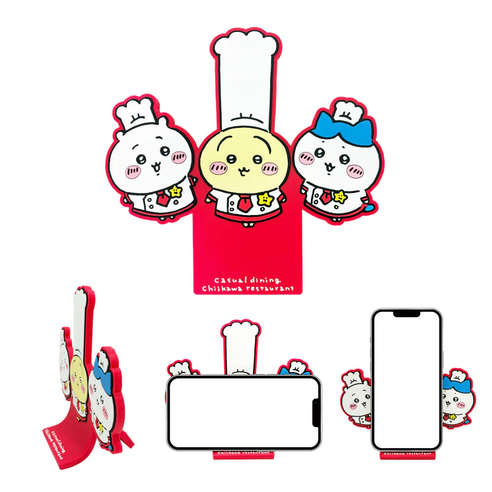 Chiikawa | 'Chiikawa Restaurant Rubber Smartphone Stand