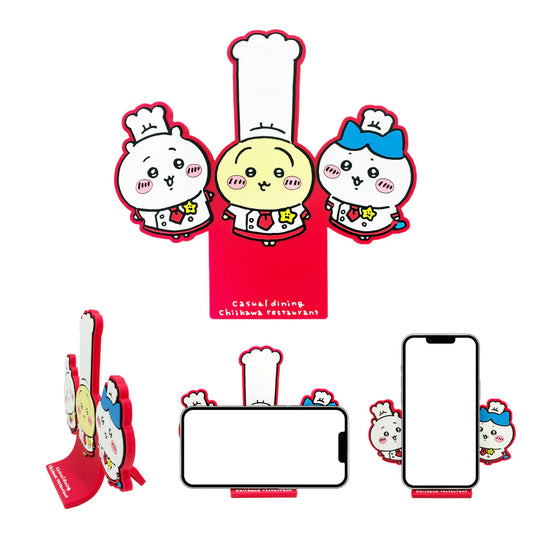 Chiikawa | 'Chiikawa Restaurant Rubber Smartphone Stand