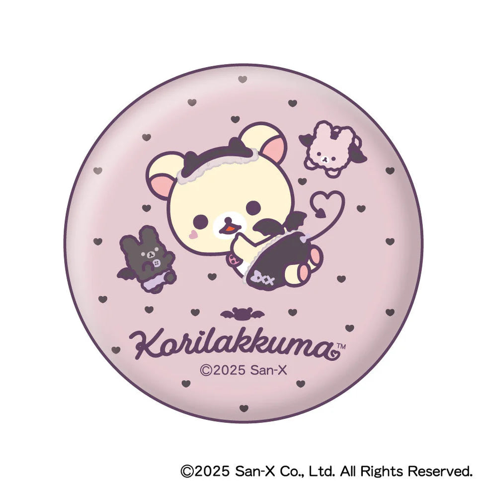 San-X | Korilakkuma's Koakuma Mood Can Badge Collection [1Box 8Pcs]