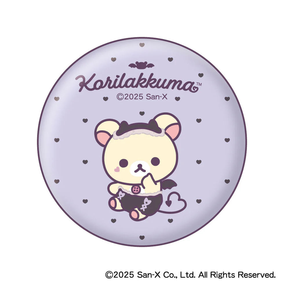 San-X | Korilakkuma's Koakuma Mood Can Badge Collection [1Box 8Pcs]