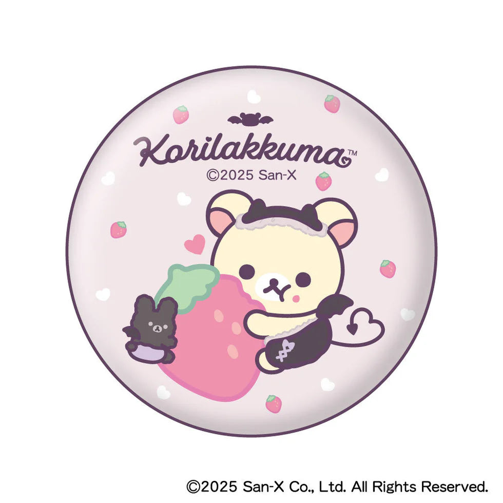 San-X | Korilakkuma's Koakuma Mood Can Badge Collection [1Box 8Pcs]