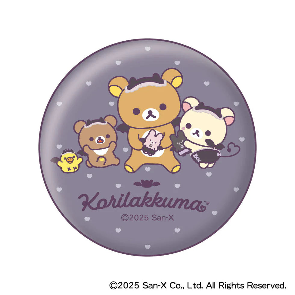 San-X | Korilakkuma's Koakuma Mood Can Badge Collection [1Box 8Pcs]