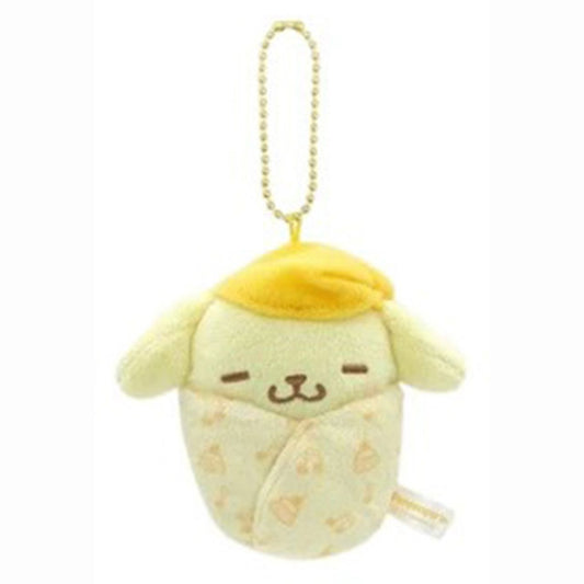 Sanrio | Sanrio Characters Swaddle Plush Keychain - Pompompurin
