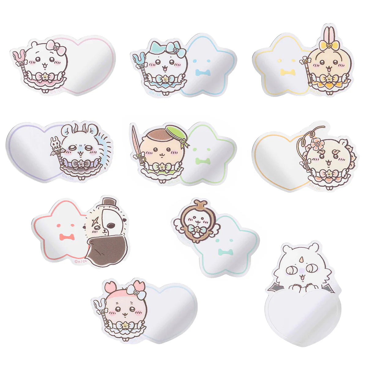 Chiikawa | 'Magical Chiikawa Trading Mirror Sticker Blind Box (All 10 Types)