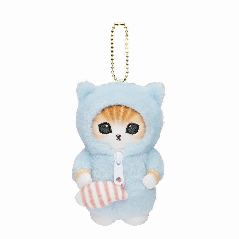 Mofusand | Mofusand Pyjamas Meow Mascot Keychain - Meow Pyjamas