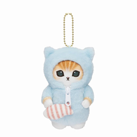 Mofusand | Mofusand Pyjamas Meow Mascot Keychain - Meow Pyjamas