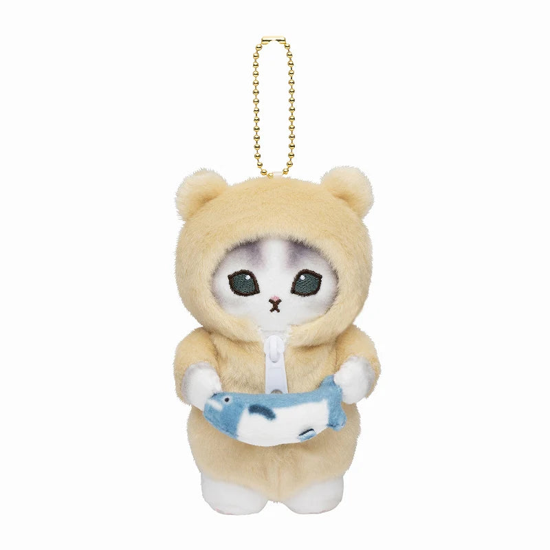 Mofusand | Mofusand Pyjamas Meow Mascot Keychain - Bear Pyjamas
