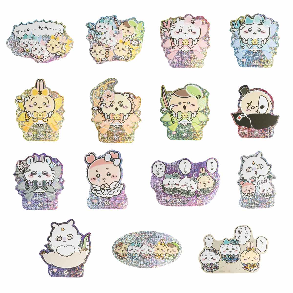 Chiikawa | 'Super Magical Chiikawa Holographic Sticker Collection for Phones Blind Box (All 15 Types)