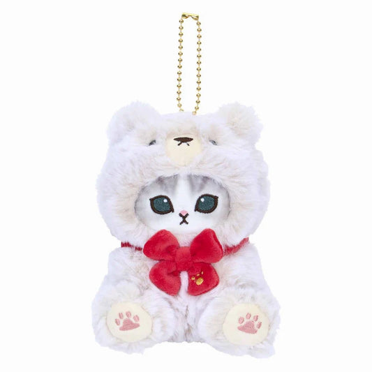 Mofusand | Mofusand Exhibition Teddy Bear Nyan Mascot (Ivory)