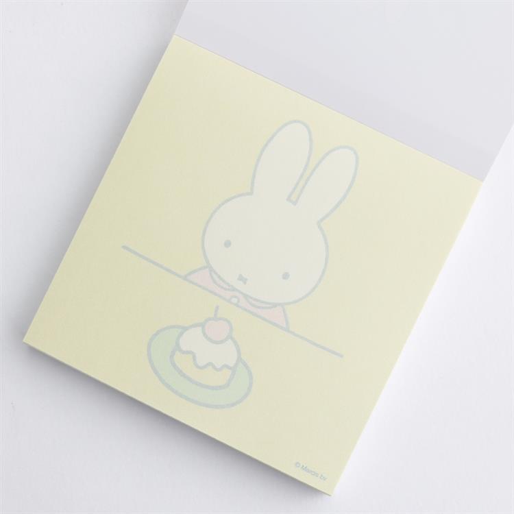 Miffy | LOFT limited Miffy Little Fruit Parade Square Memo Pad - Miffy Cherry