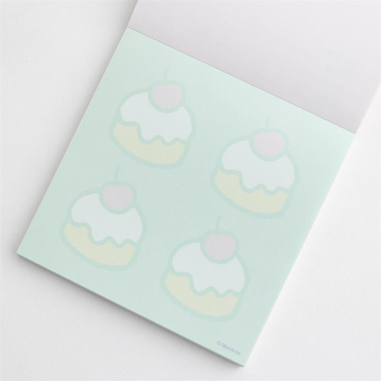 Miffy | LOFT limited Miffy Little Fruit Parade Square Memo Pad - Miffy Cherry
