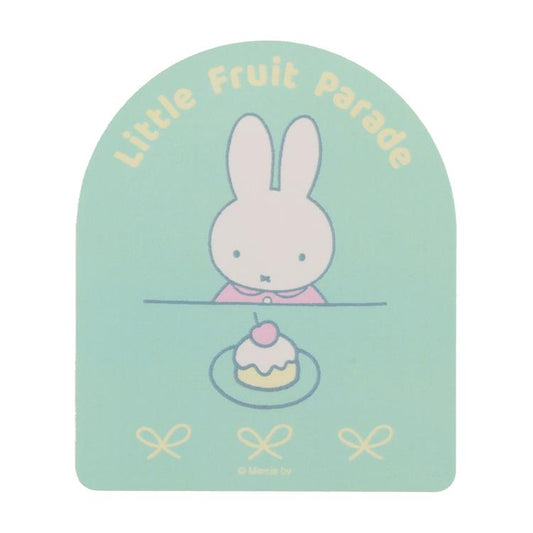 Miffy | LOFT limited Miffy Little Fruit Parade Die-cut sticker - Miffy Cherry