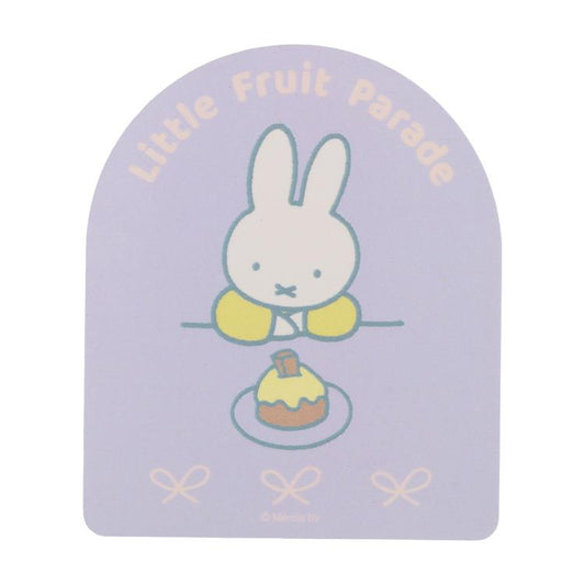 Miffy | LOFT limited Miffy Little Fruit Parade Die-cut sticker - Miffy Banana