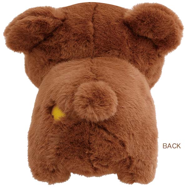 San-X | Chairoikoguma’s Kumakyun Days Plush Toy M - Chairoikoguma MV64401