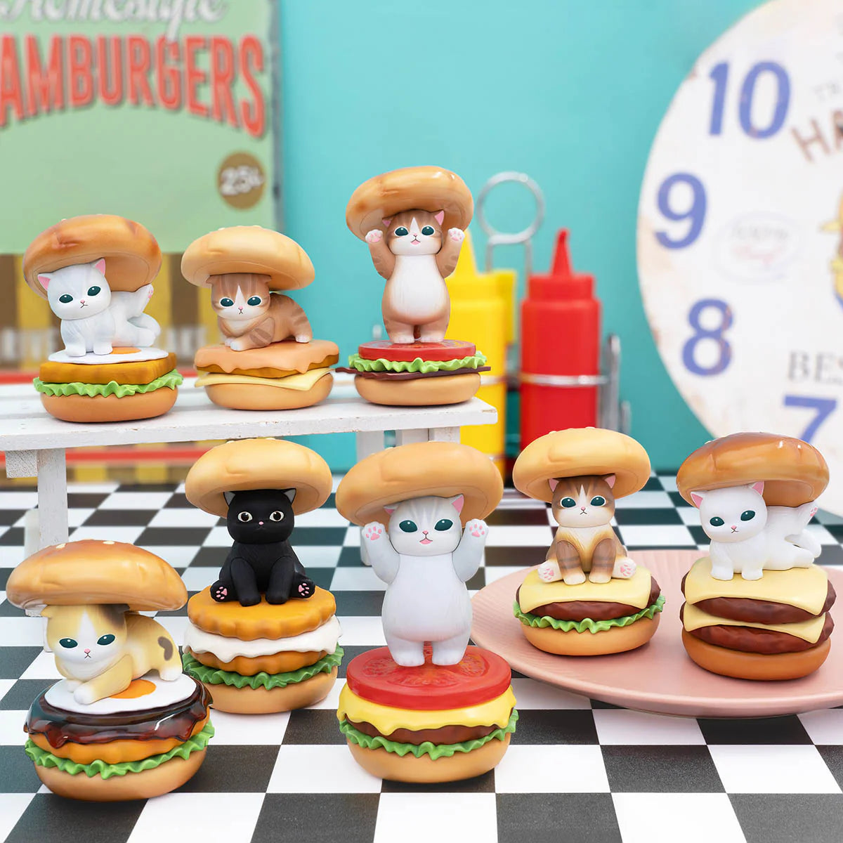 Mofusand | Mofusand GPS BOX Hamburger Meow Blind Box (8 types)