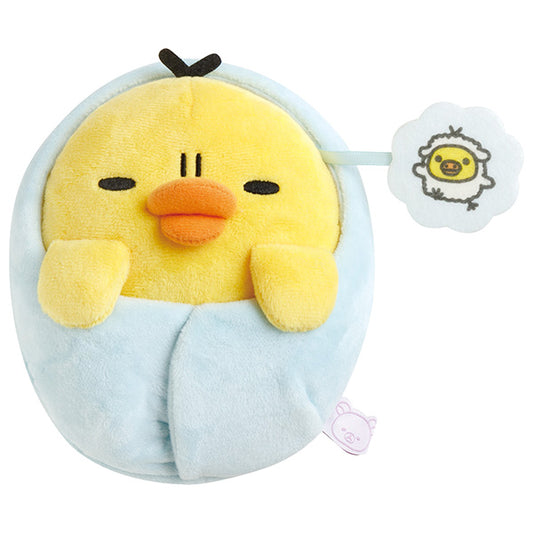 San-X | Rilakkuma Together Suyasuya Series Good Night Plush Toy - Kiiroitori