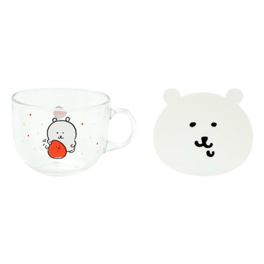 Nagano's | Korea Edition | Nagano Bear Damgome Glass Cereal Bowl & Coaster