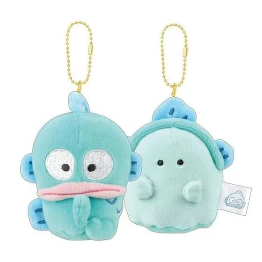 Sanrio | SANRIO Sanrio Characters x Obacane Collaboration | Niko Nui Magnet Mascot Keychain - Hangyodon x Obakane Niconui