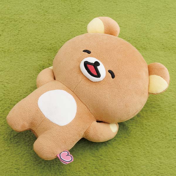 San-X | Rilakkuma Yuru Yuru Poka Poka Series Plush Toy - Rilakkuma