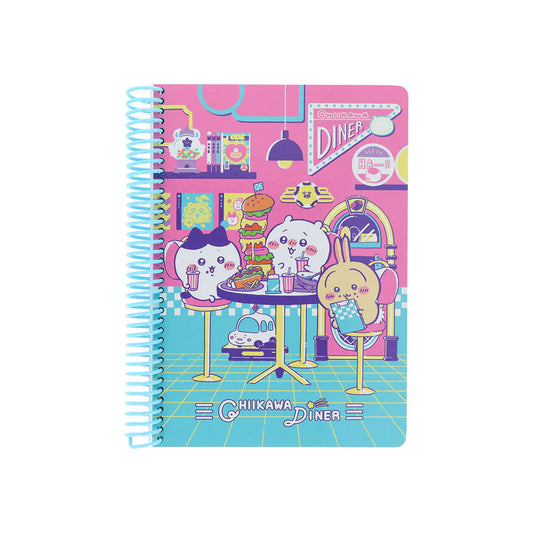 Chiikawa | 'Chiikawa DINER Ring Notebook B6 - Chiikawa DINER Lunch