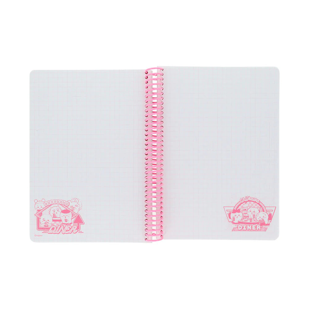 Chiikawa | 'Chiikawa DINER Ring Notebook B6 - Chiikawa DINER Dinner
