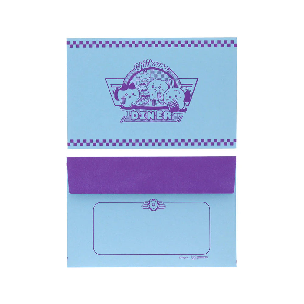 Chiikawa | 'Chiikawa DINER Die-Cut Letter Set - Chiikawa DINER Lunch