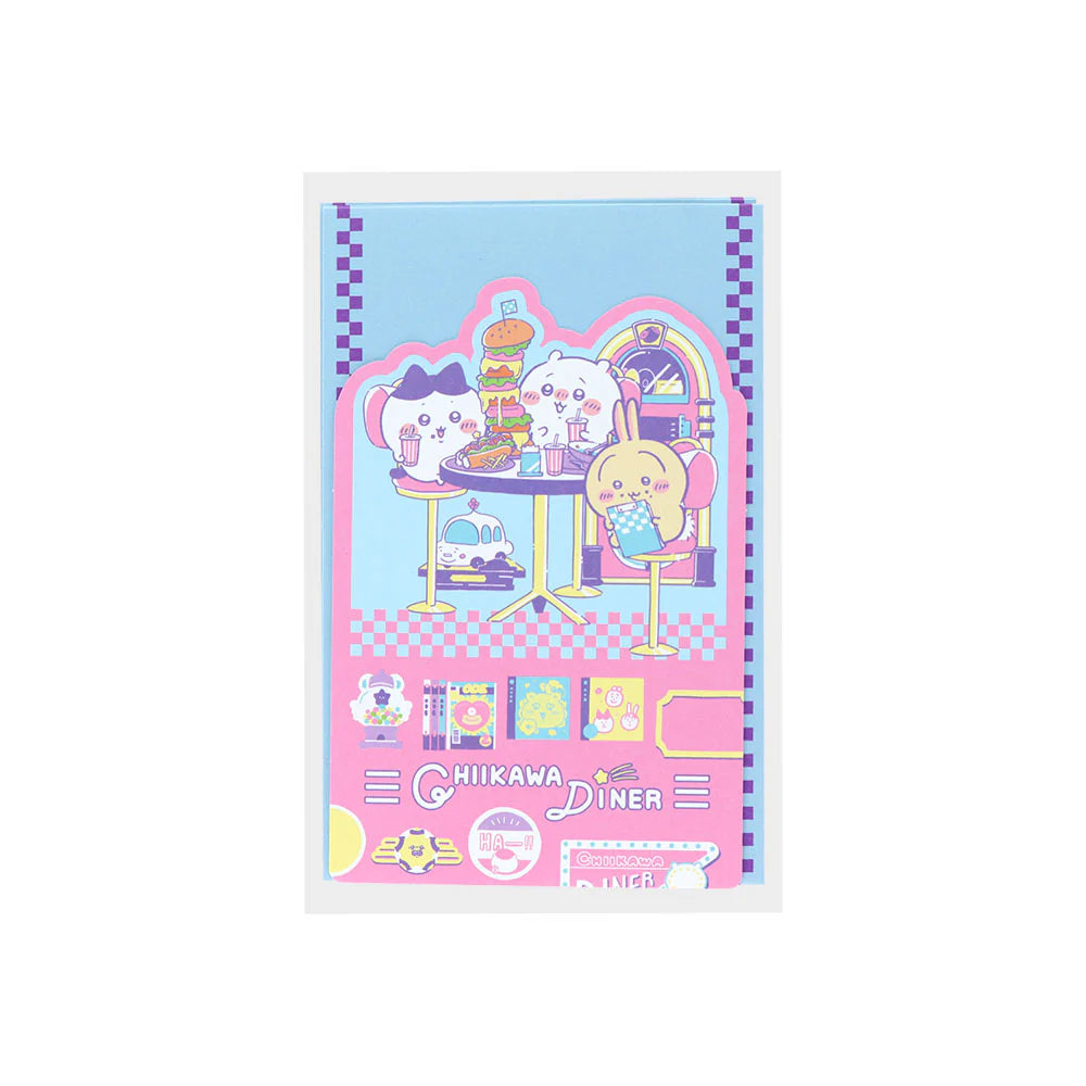 Chiikawa | 'Chiikawa DINER Die-Cut Letter Set - Chiikawa DINER Lunch