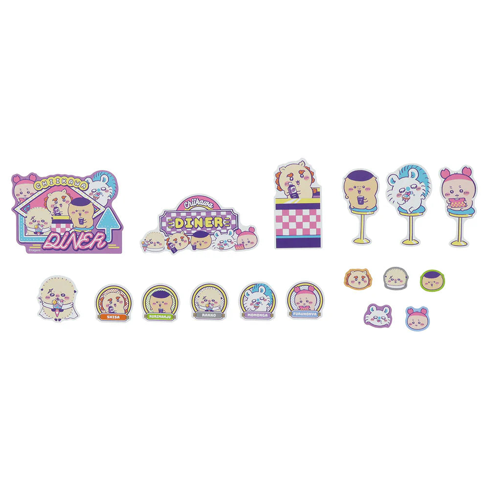 Chiikawa | Chiikawa DINER Sticker Set in Paperback - Chiikawa DINER
