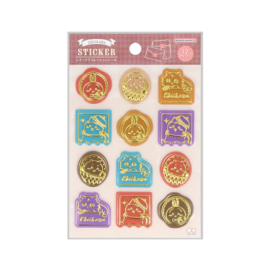 Chiikawa | Chiikawa Relief Decoration Seal (Wonderland)