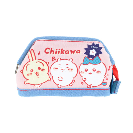 Chiikawa | Chiikawa Denim Pouch with Wire - Fun