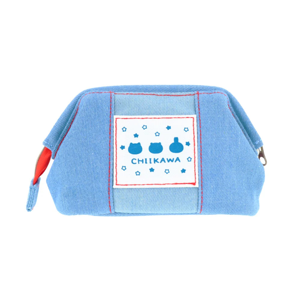 Chiikawa | Chiikawa Denim Pouch with Wire - Fun