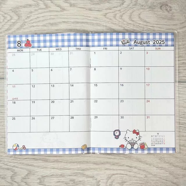 Sanrio | Hello Kitty Diary Notebook Monthly A6 2025