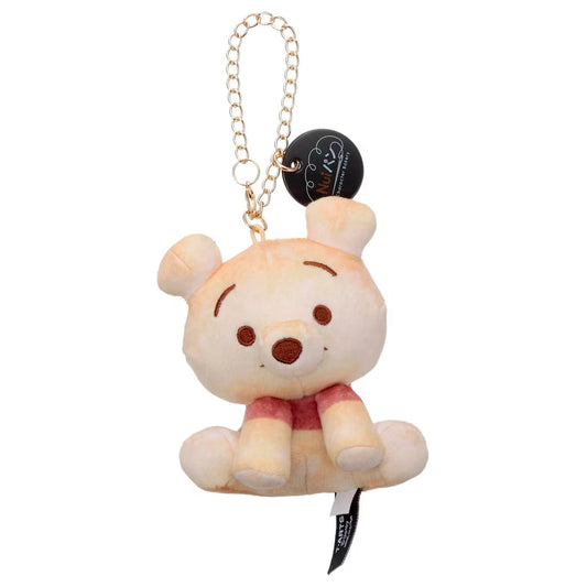 Disney Characters | Nui Bread Character Bakery Sitting Plush Keychain - Winnie the Pooh