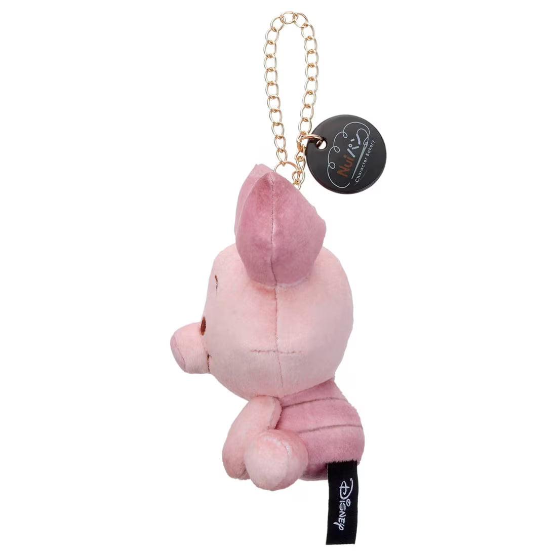 Disney Characters | Nui Bread Character Bakery Sitting Plush Keychain - Piglet