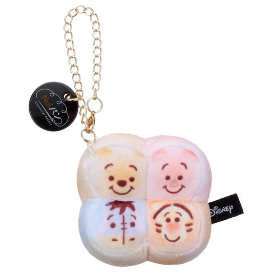 Disney Characters | Nui Bread Character Bakery Plush Keychain - Chigiri Pan Poo Piglet Eeyore Tigger