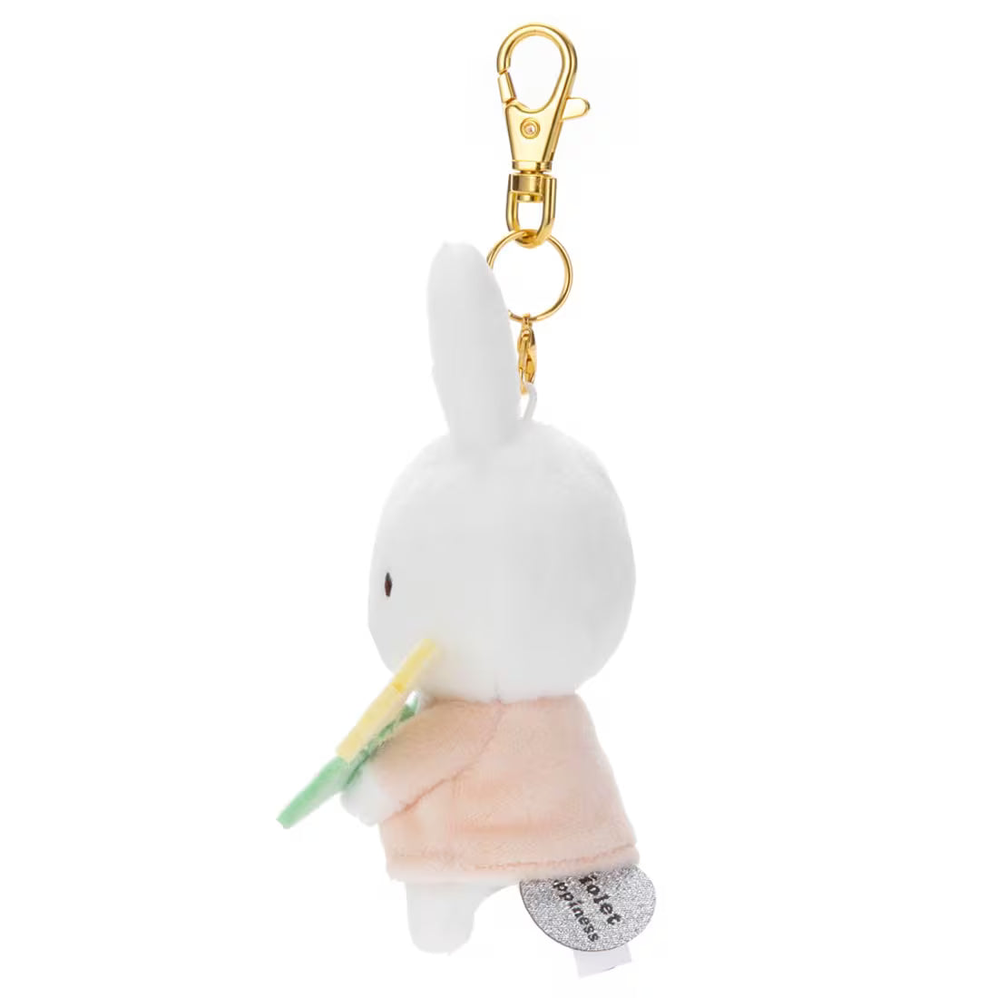 Miffy | Miffy Dick Bruna Chokkori Thank You Mascot - Yellow Violet