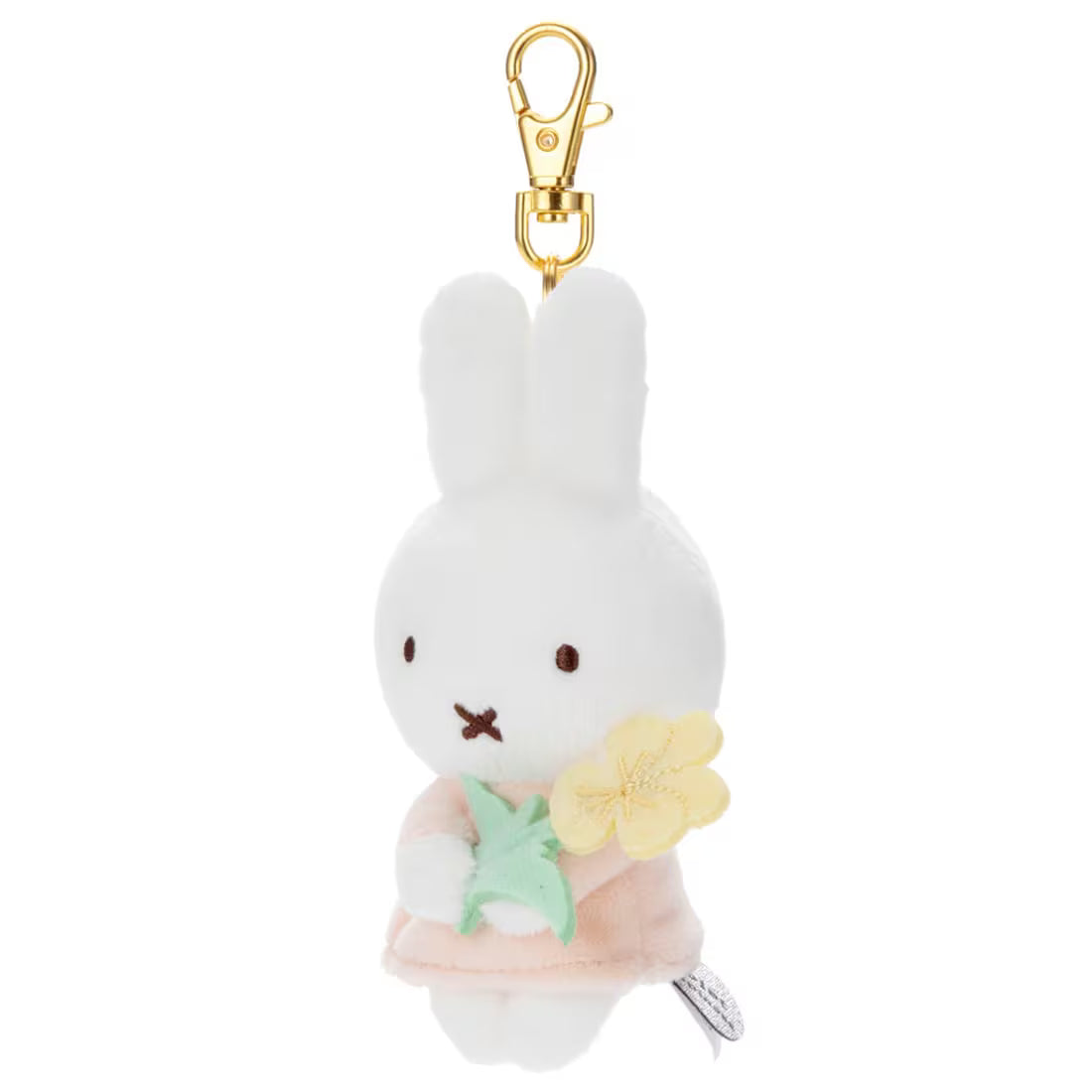Miffy | Miffy Dick Bruna Chokkori Thank You Mascot - Yellow Violet
