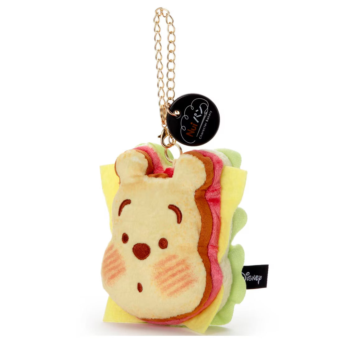 Disney Characters | Nui Bread Series Bread Chain Strap Mascot - Sandwich Pooh