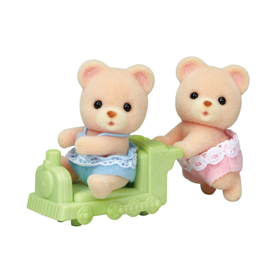 Sylvanian Families | Twins Baby Doll Figure - Bear