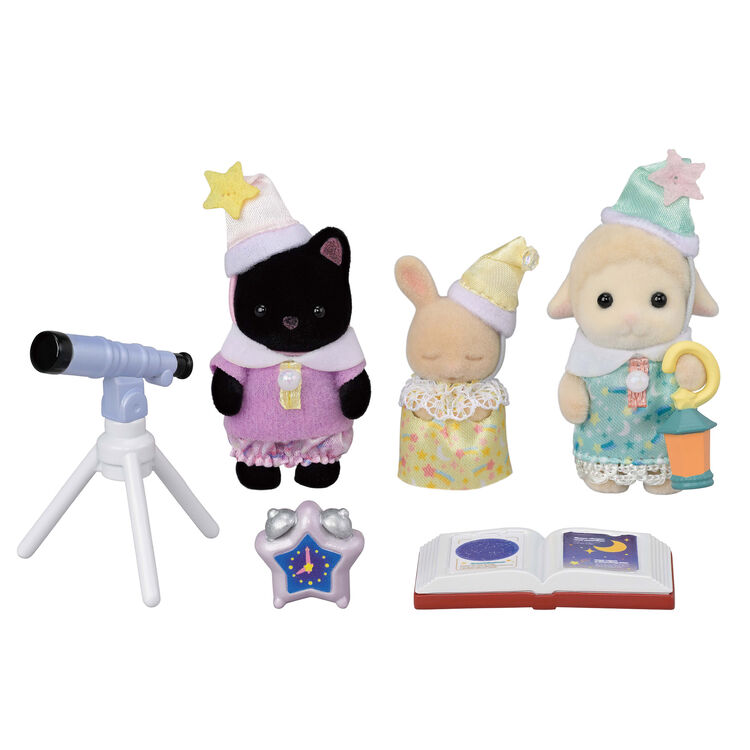 Sylvanian Families | Baby Set - Friendly Overnight Baby Doll Figures