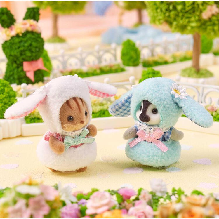 Sylvanian Families | Baby Pair Set - Lop Ear Doll Figure